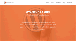 Desktop Screenshot of gyanendragiri.com